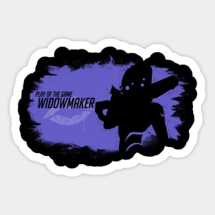 Play of the game - Widowmaker Sticker